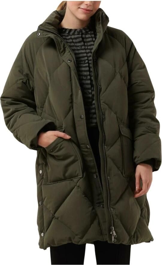 MODSTRÖM Modström Dames Jassen Scarlett Jacket Donkergroen - Foto 3