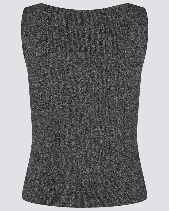 MODSTRÖM Modström Dames Tops & T-shirts Luckymd Top Zilver - Foto 6