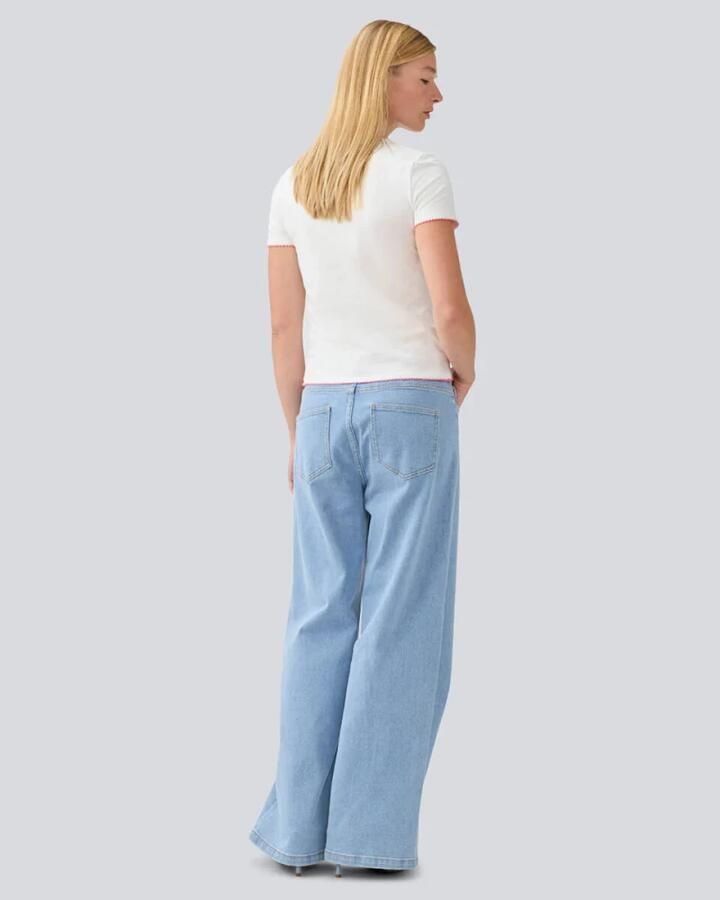 MODSTRÖM Modström Dames Jeans Isoldemd Solid Pants Blauw - Foto 5