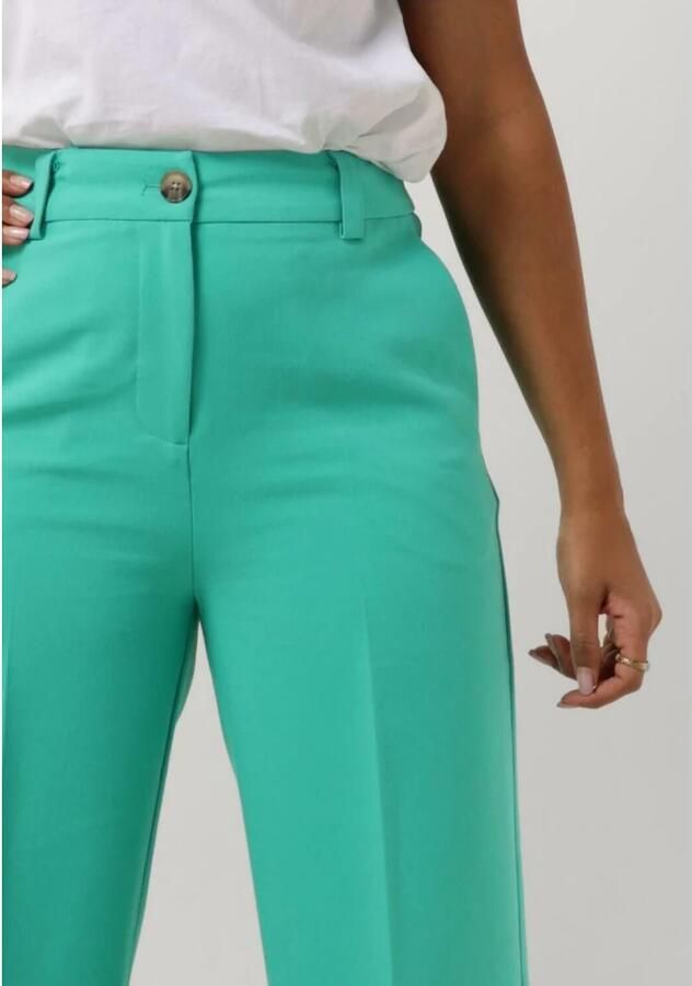 Modström Turquoise Pantalon voor Stijlvolle Vrouwen Green Dames