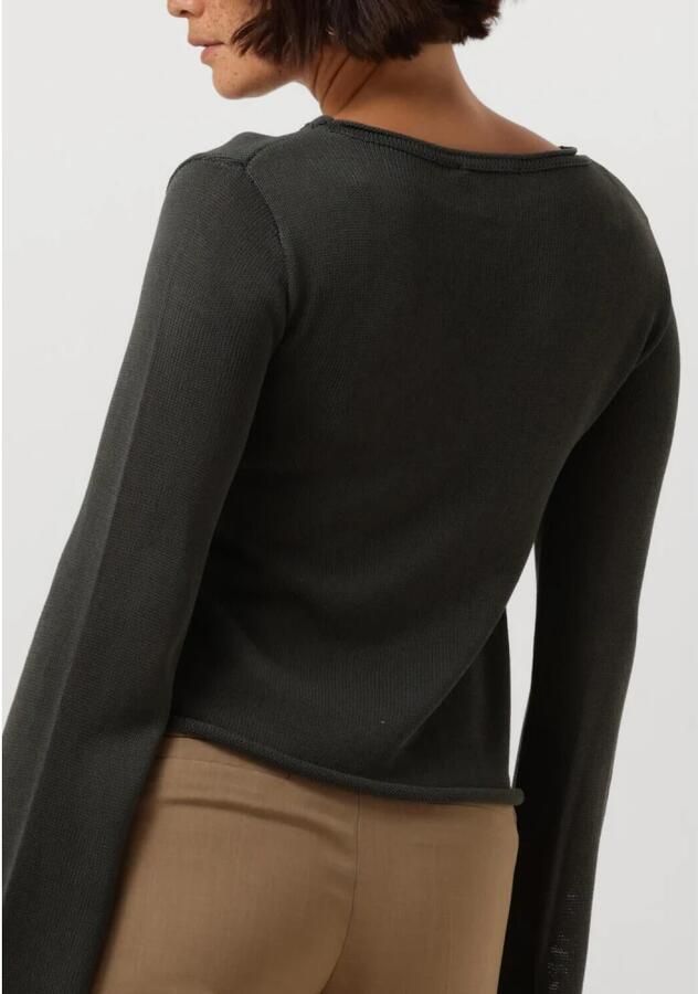 MODSTRÖM Modström Dames Tops & T-shirts Ivonnemd Flared O-neck Groen - Foto 6