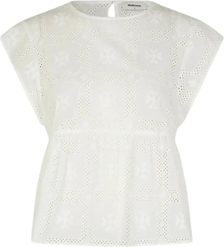 MODSTRÖM Modström Dames Tops & T-shirts Hollynmd Top Wit - Foto 9