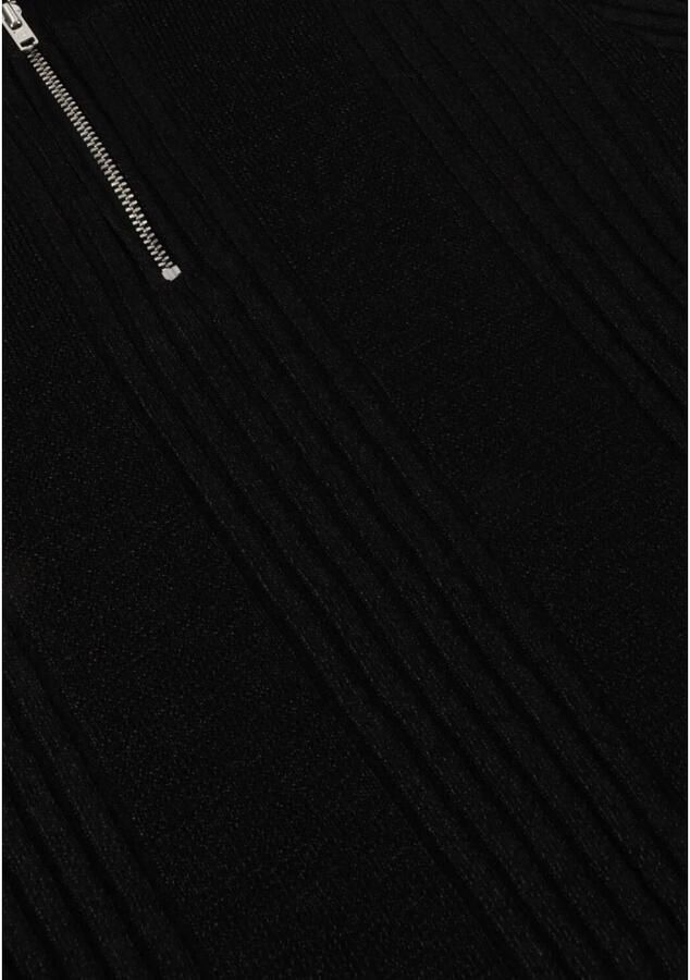 MODSTRÖM Modström Dames Tops & T-shirts Krissamd Zip T-neck Zwart - Foto 5