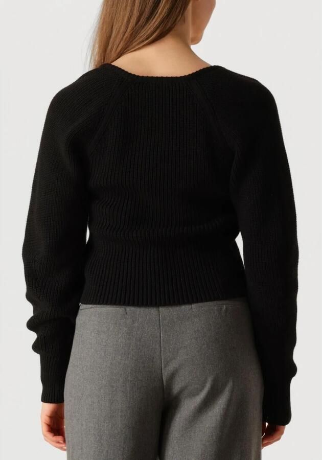 MODSTRÖM Modström Dames Tops & T-shirts Galenmd Short V-neck Zwart - Foto 6