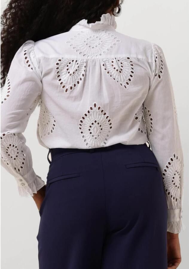 Moliin Elegante Witte Blouse Roberta White Dames - Foto 5