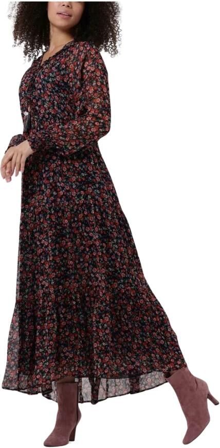 Moliin Elena Maxi Jurk Blauw Multicolor Dames - Foto 4