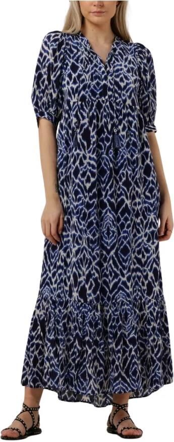 Moliin Lucille Maxi Jurk Blauw Multicolor Dames - Foto 4