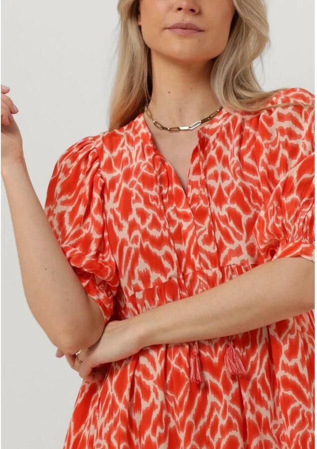 Moliin Lucille Maxi Jurk Oranje Orange Dames