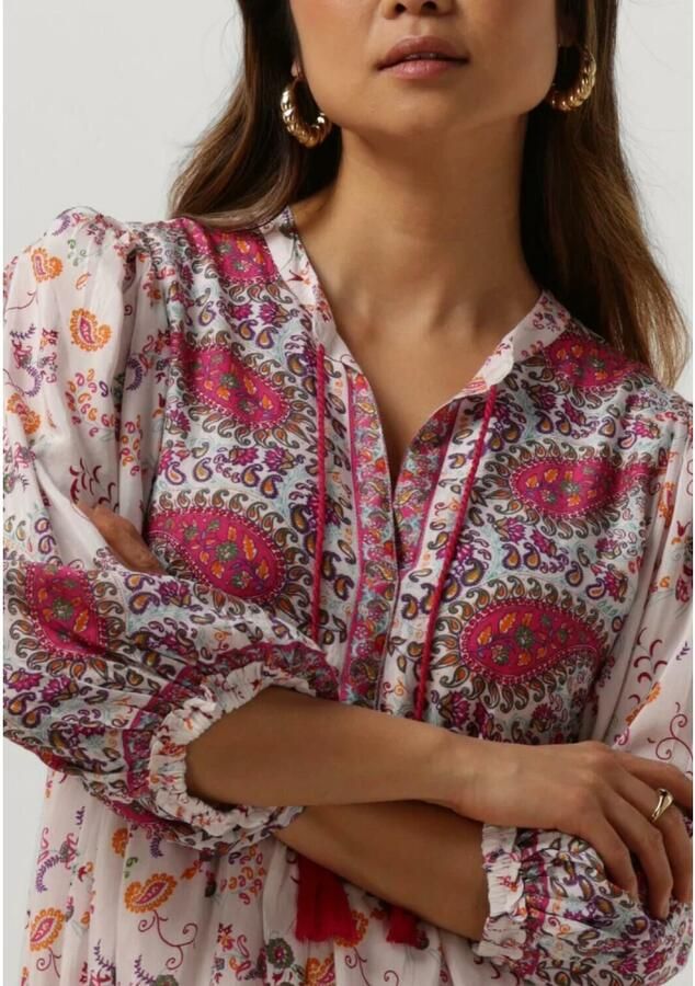 Moliin Roze Jurk Vannessa Multicolor Dames