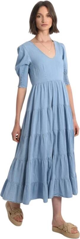 Molly Bracken Maxi Dresses Blauw Dames