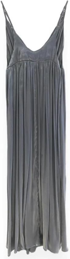 Molly Bracken Chique enkel-lengte polyester jurk Gray Dames - Foto 1