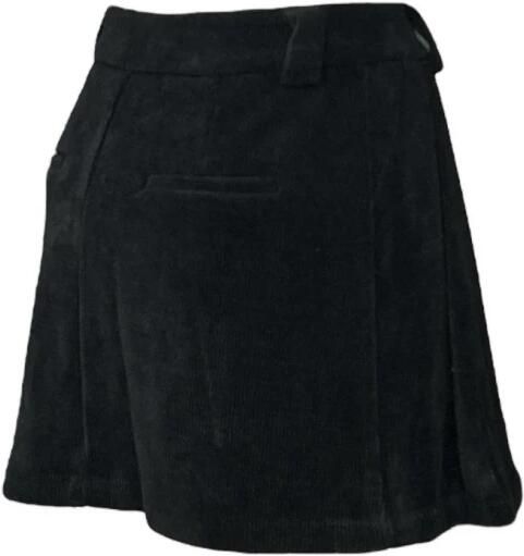 Molly Bracken Fluwelen Geplooide Minirok Black Dames