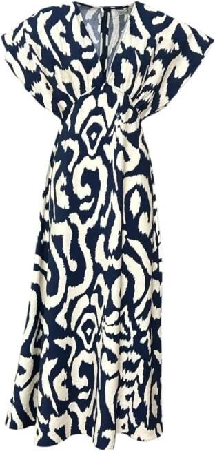 Molly Bracken Gedrukte Viscose Maxi Jurk Multicolor Dames - Foto 4