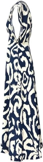 Molly Bracken Gedrukte Viscose Maxi Jurk Multicolor Dames - Foto 2