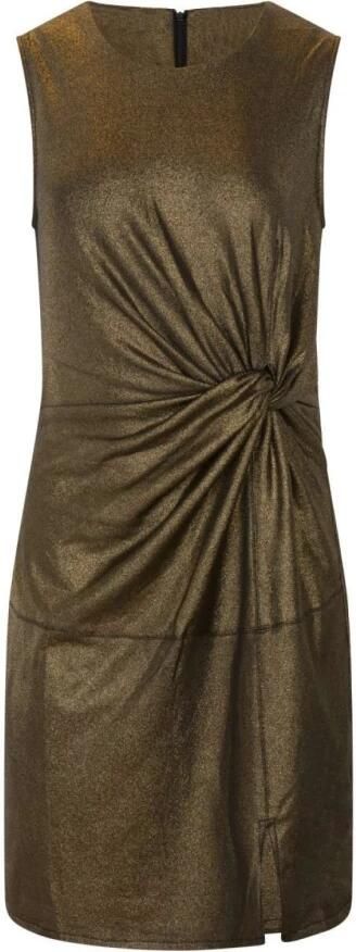 Molly Bracken Mouwloze Lurex Jurk Green Dames - Foto 5