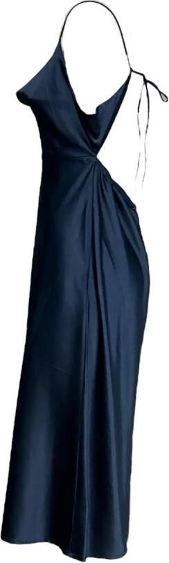 Molly Bracken Mouwloze polyester jurk met dunne bandjes Blue Dames - Foto 2