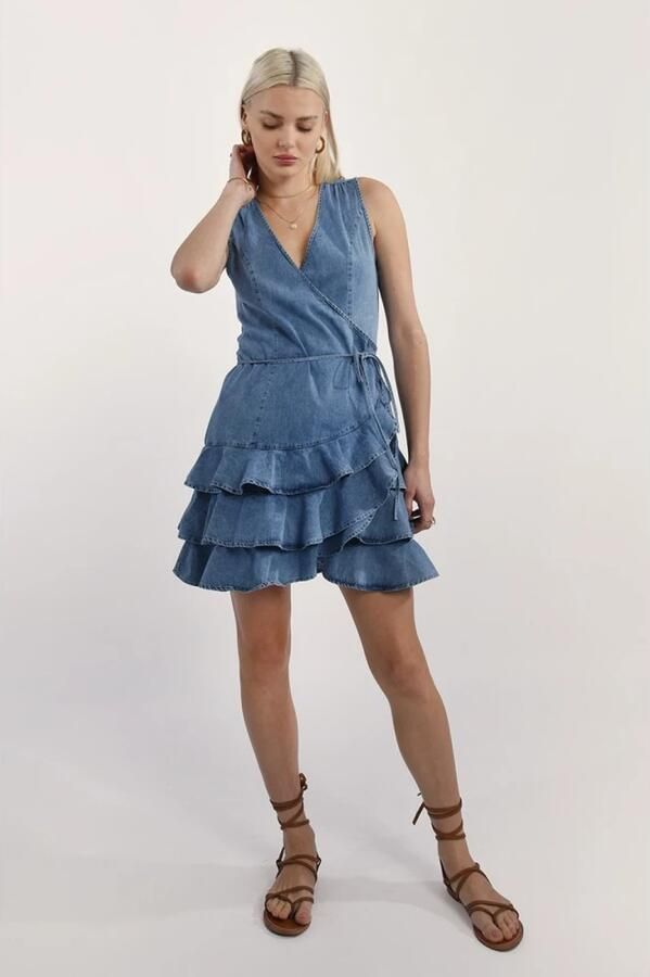 Molly Bracken Short Dresses Blauw Dames