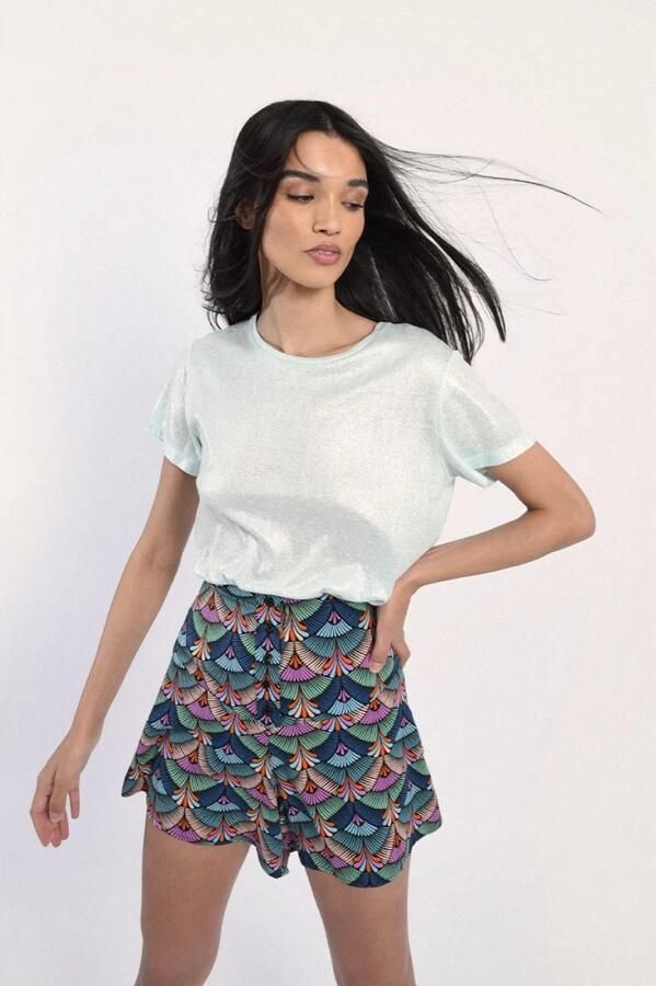 Molly Bracken T-Shirts Blauw Dames - Foto 2