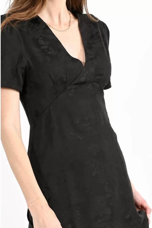 Molly Bracken Zwart Lang Jurk Polyester Jumpsuit Black Dames