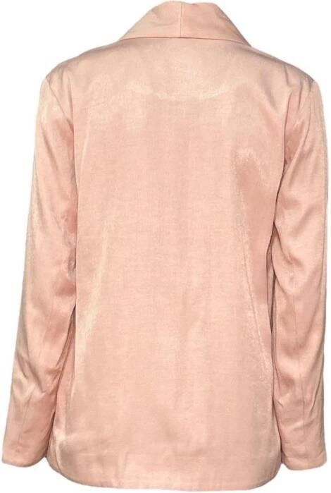 Molly Bracken Viscose blazer met knoopsluiting Pink Dames
