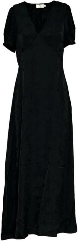 Molly Bracken Zwart Lang Jurk Polyester Jumpsuit Black Dames