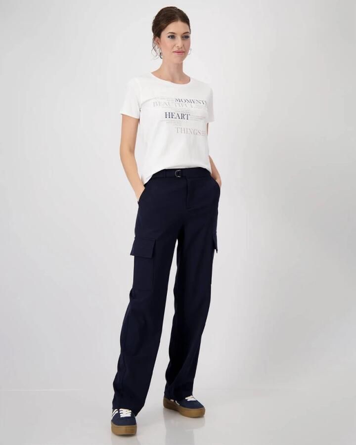 Monari Casual T-shirt Beige Dames - Foto 3