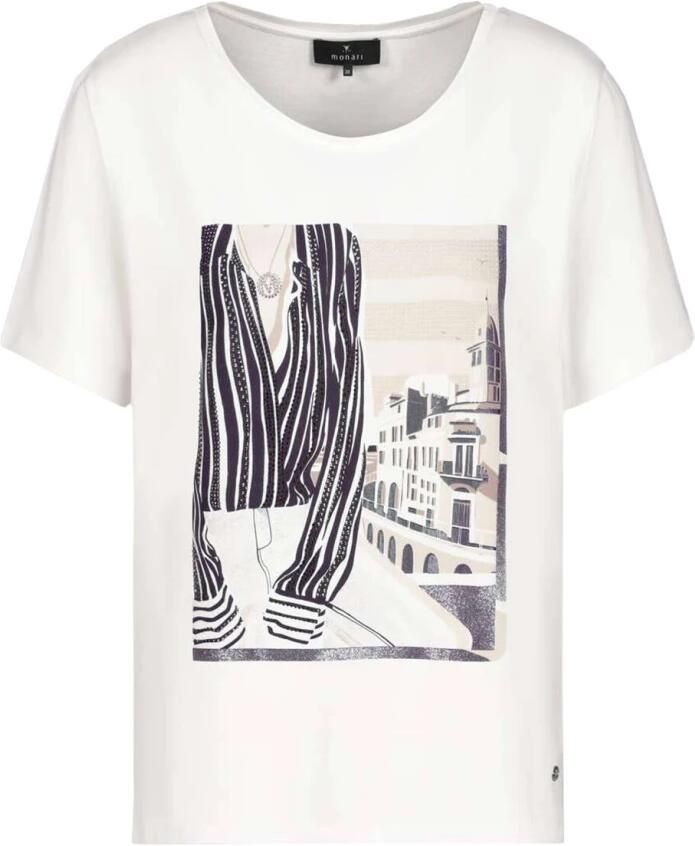 Monari Shirt met ronde hals Shirt Biarritz Druck - Foto 4