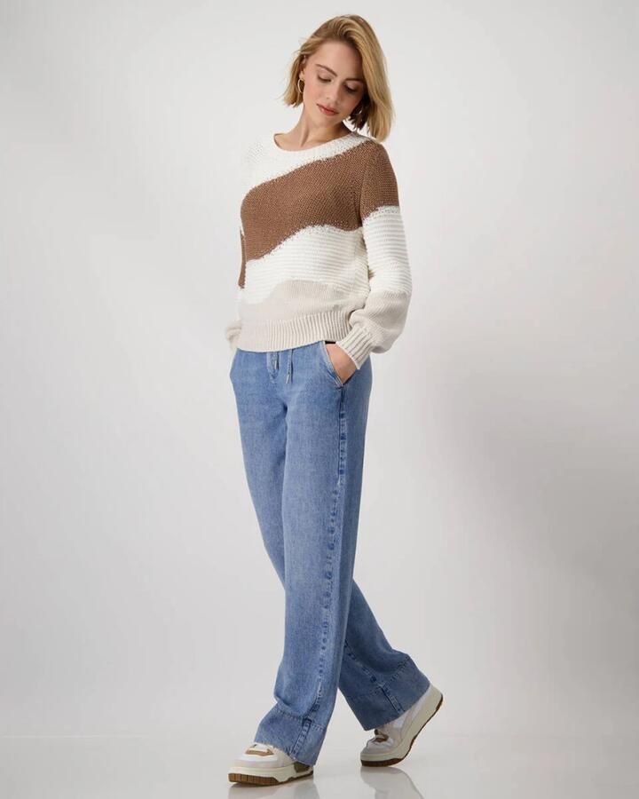 Monari Stijlvolle Pullover Sweater Multicolor Dames - Foto 3
