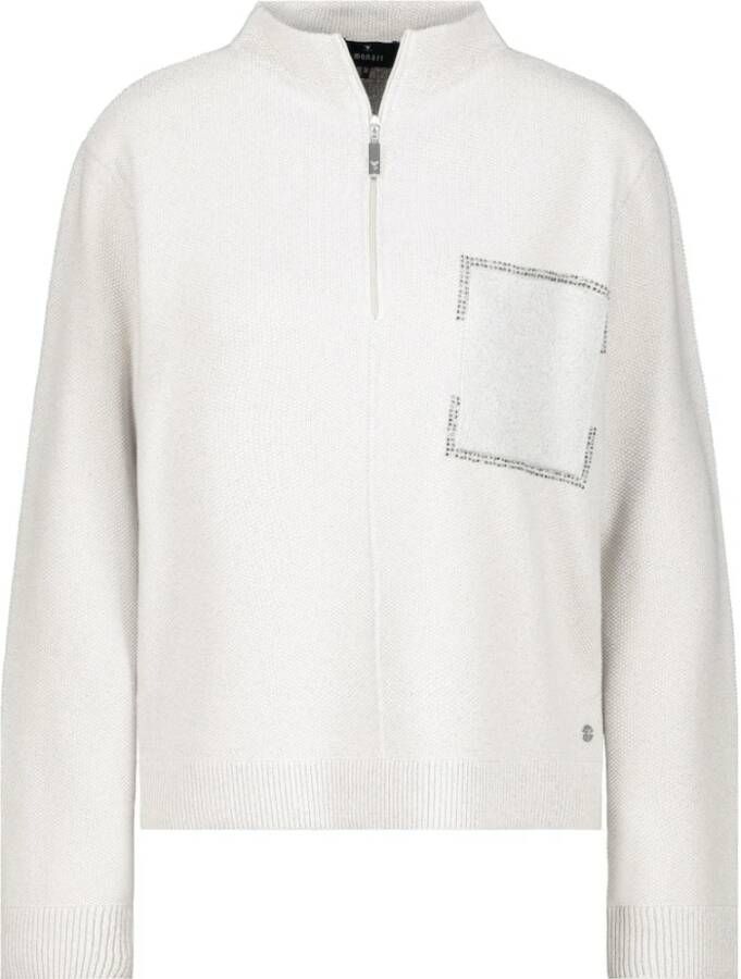 Monari Stijlvolle Pullover Beige Dames
