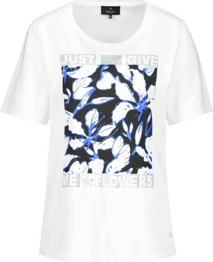 Monari shirt 408039 100 Wit Dames
