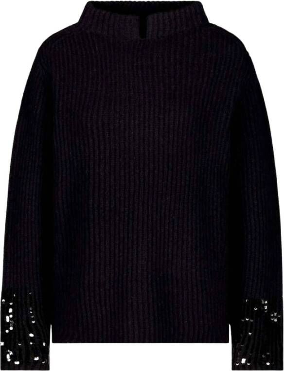 Monari Stijlvolle Pullover Zwart Dames