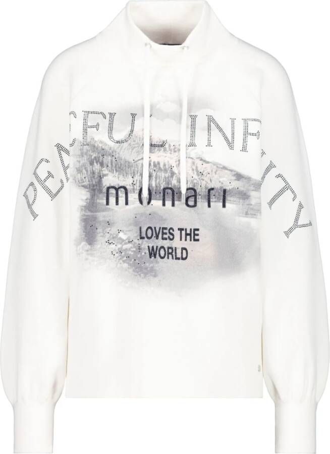 Monari Sweatshirts Wit Dames