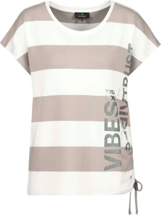 Monari T-Shirt Wit Dames