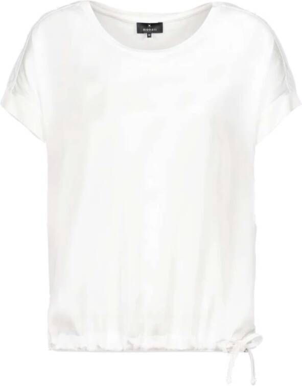 Monari T-Shirts Wit Dames