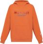 Moncler Salehe Bembury Logo Hoodie Orange Heren - Thumbnail 1