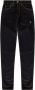 Moncler Logo Borduurwerk High-Rise Jeans Black Dames - Thumbnail 1