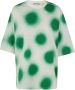 Moncler Bedrukt T-shirt Stijl ID: H209E8C00003829Js001 Groen Heren - Thumbnail 1