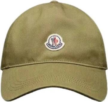 Moncler Groene Baseballpet met Logopatch Green