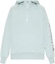 Moncler Reflecterende Logo Hoodie Aqua Groen Green Dames - Thumbnail 1