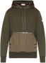 Moncler Contrastpaneel Hoodie Black Heren - Thumbnail 1
