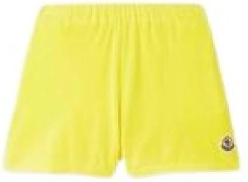Moncler Casual Shorts Yellow Dames