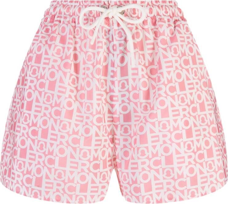 Moncler Casual shorts Roze Dames