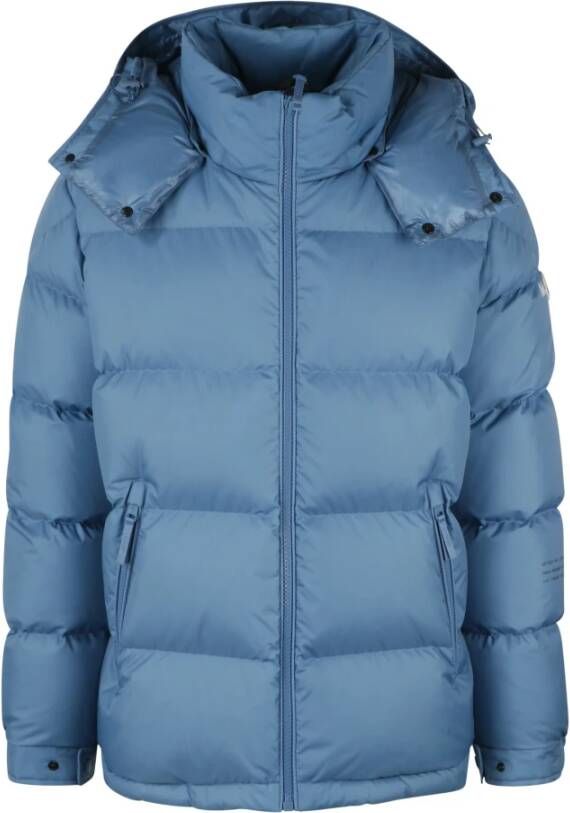 Moncler Down Jackets Blauw Heren
