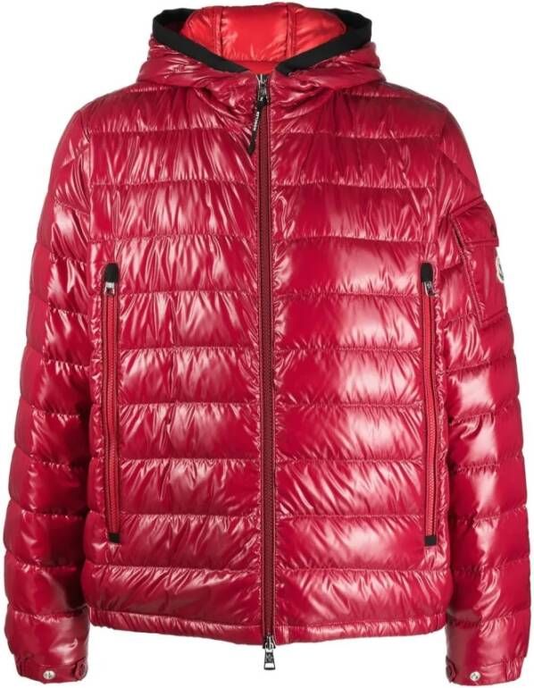 Moncler Down Jackets Rood Heren