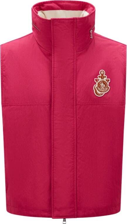 Moncler Canvas vest uit de x JW Anderson collectie Red Dames