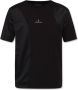 Moncler Mixed Media Logo T-Shirt Black Dames - Thumbnail 1