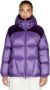 Moncler Gewatteerde jas met fluwelen schouders Purple Dames - Thumbnail 3