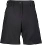 Moncler Zwarte lichtgewicht nylon shorts met contrasterende letters Black - Thumbnail 1