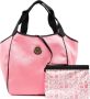 Moncler Canvas Nalani Tote Bag Pink Dames - Thumbnail 5