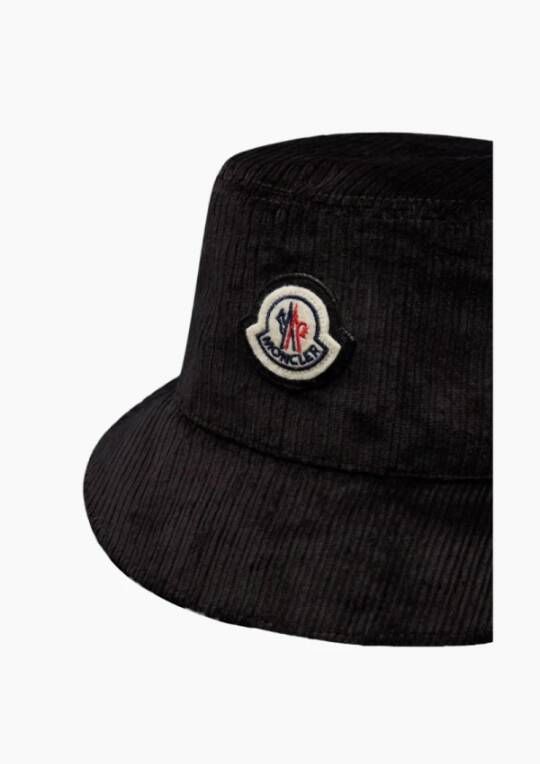 Moncler Hats Zwart Heren